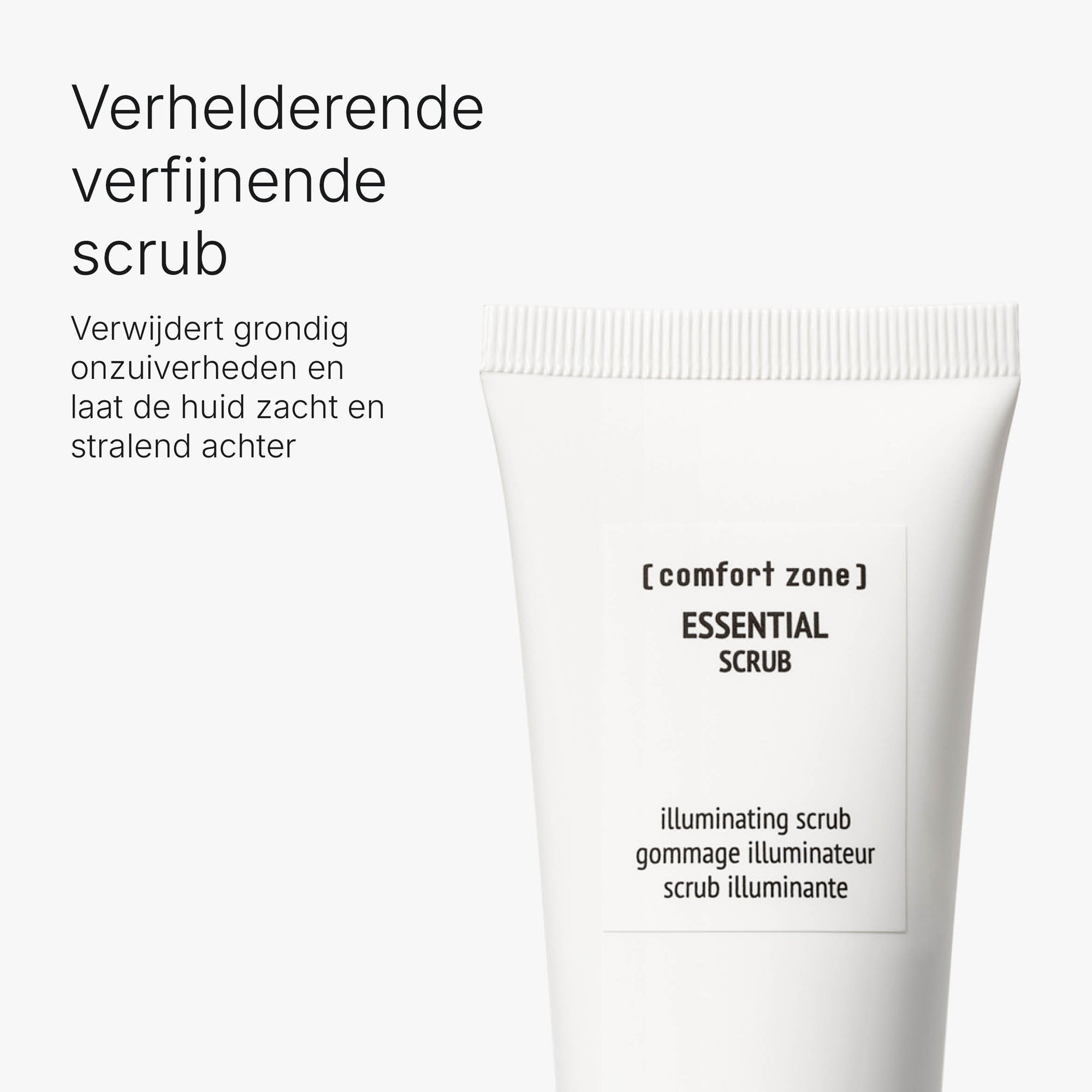 Comfort Zone: Essential Scrub Verhelderende verfijnende scrub Verpakking-3
