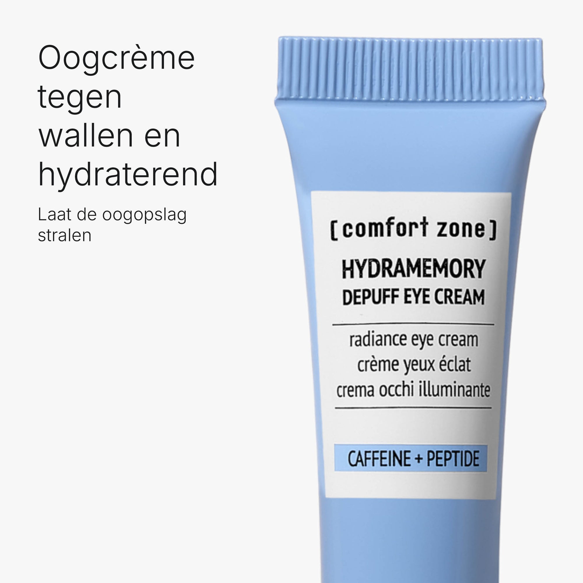 Comfort Zone: Hydramemory Depuff Eye Cream Verhelderende oogcrème Verpakking-4
