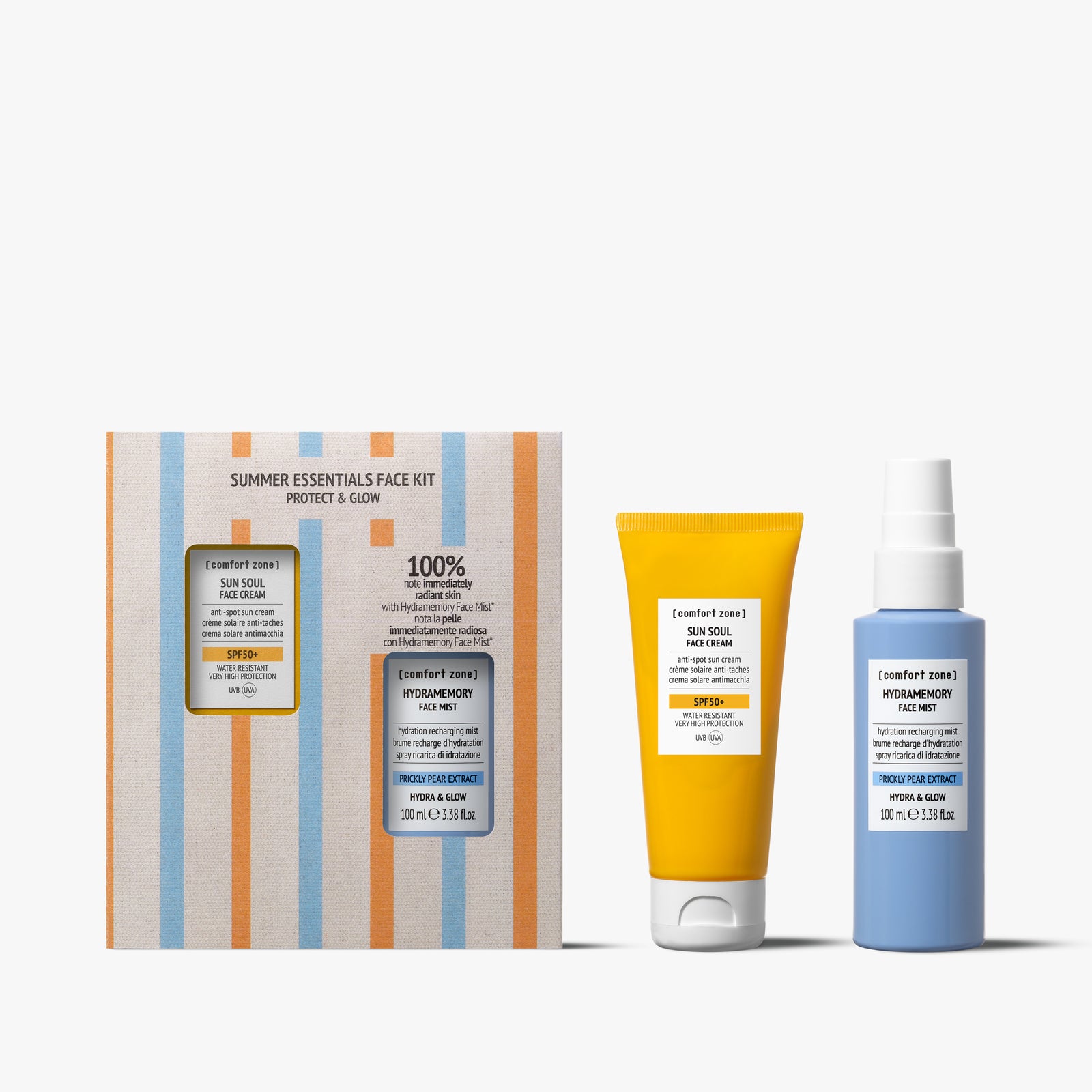 Comfort Zone: Kit Summer Essentials Face Protect &amp; Glow         <p><strong>Hydraterende SPF50+ Face Duo</strong></p>       -1.jpg

