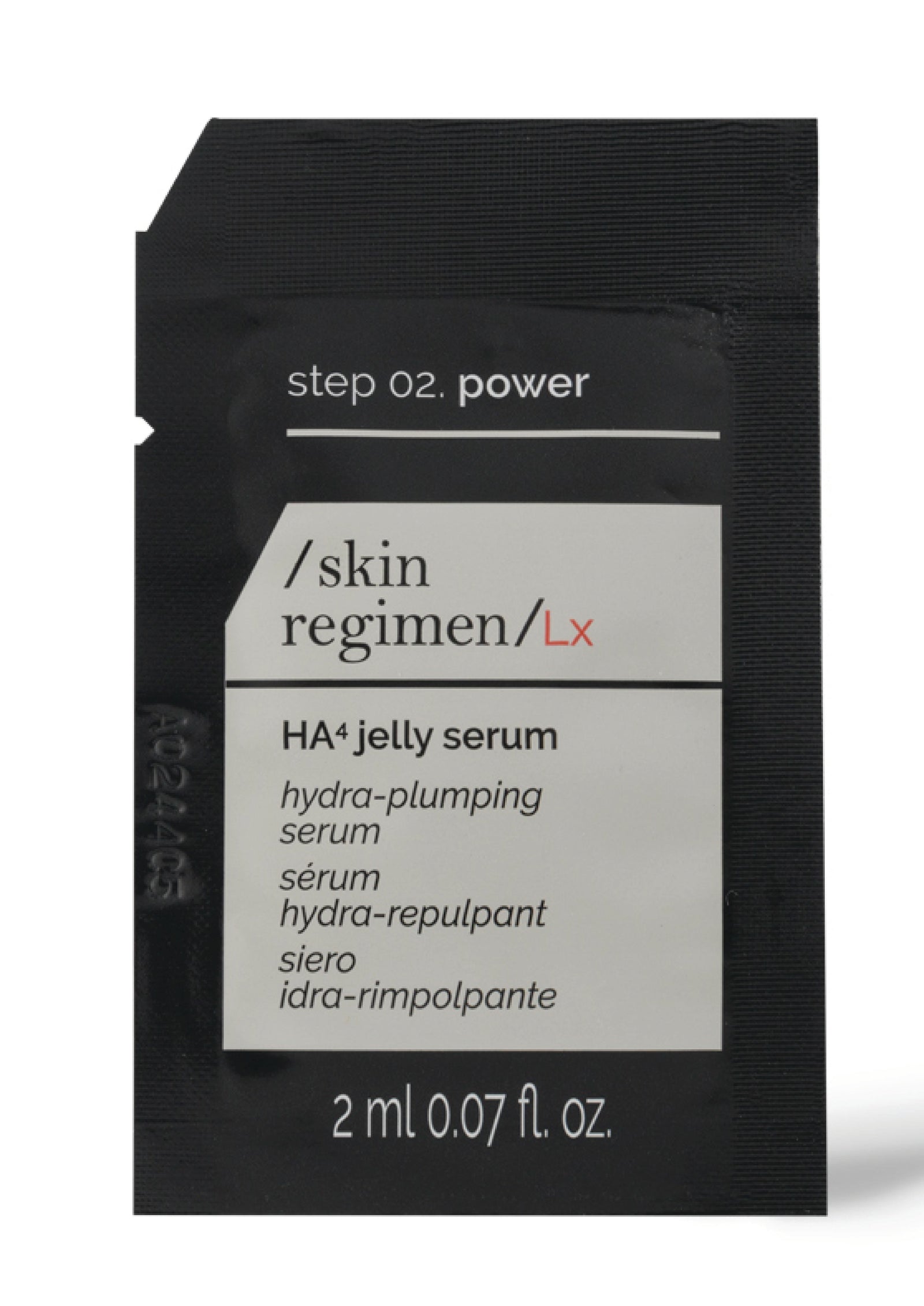 Comfort Zone: sachet Ha4 Jelly Serum Hydraterend en verstevigend serum<br>-Sachet.jpg
