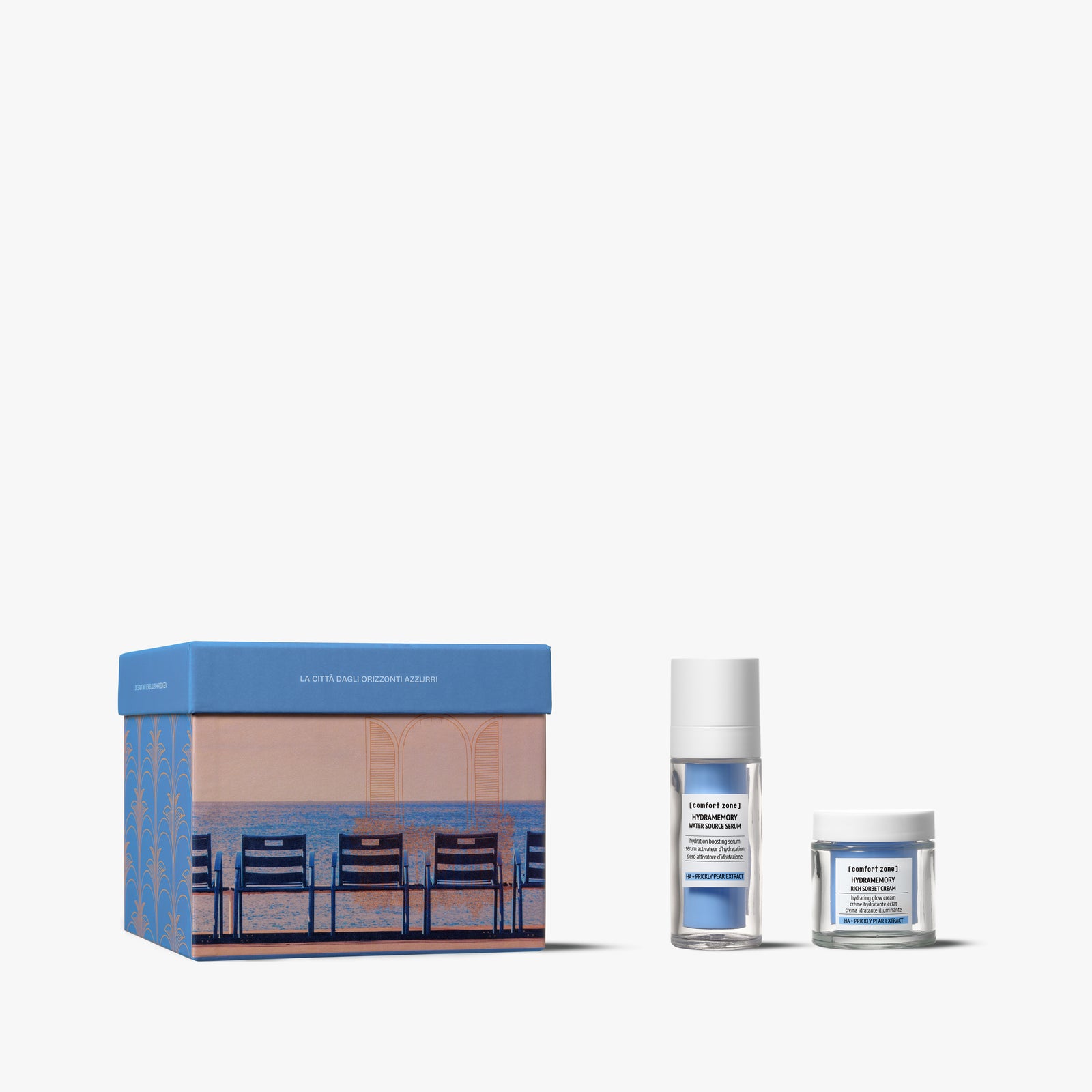 Comfort Zone: Kit The City Of Blue Horizons Gezichtskit voor een Hydraterende Glow-8004608529620
