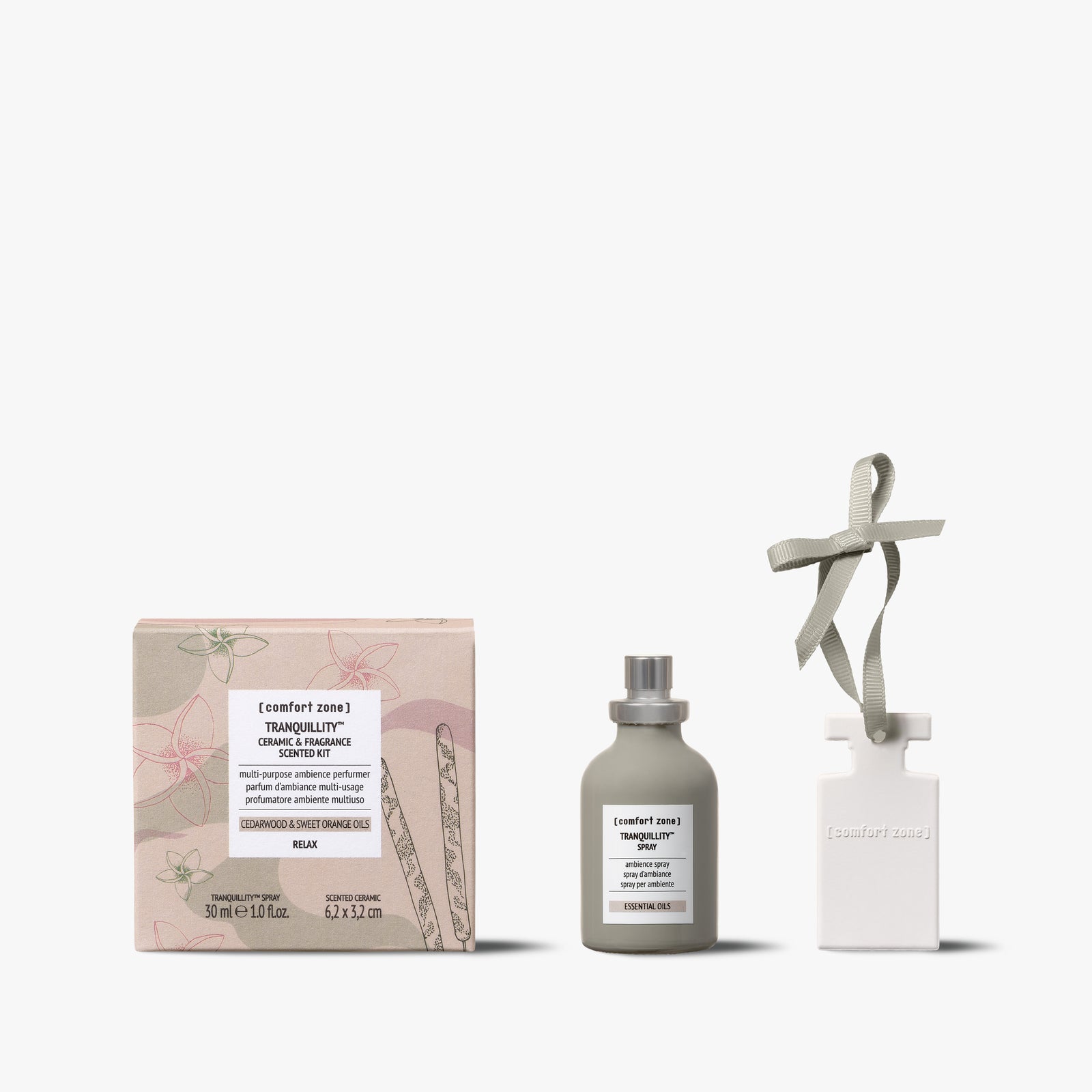 Comfort Zone: Kit Ceramic And Fragrance Scented Kit   Geurset met keramiek &amp; aromatische spray voor elke ruimte -8004608529651
