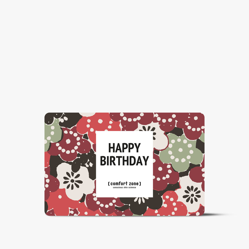 VERJAARDAG E-GIFT CARD 1  € 25Comfortzone
