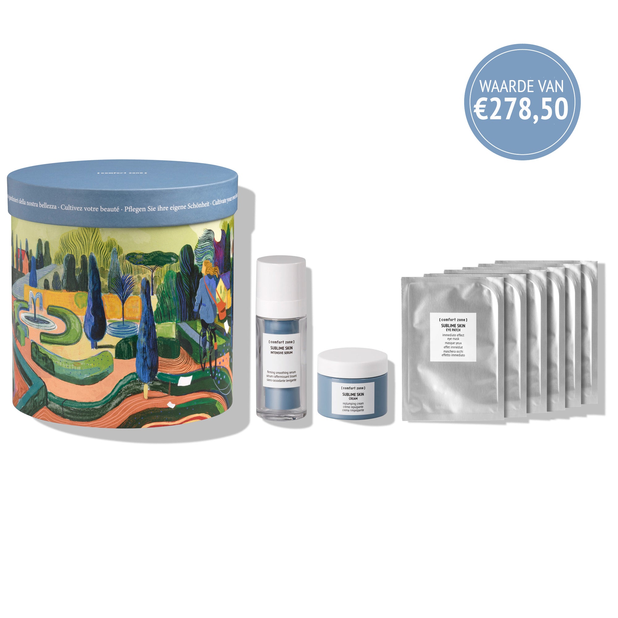 Comfort Zone: Kit Italian Garden Anti-aging verstevigende gezichts kit-PDP
