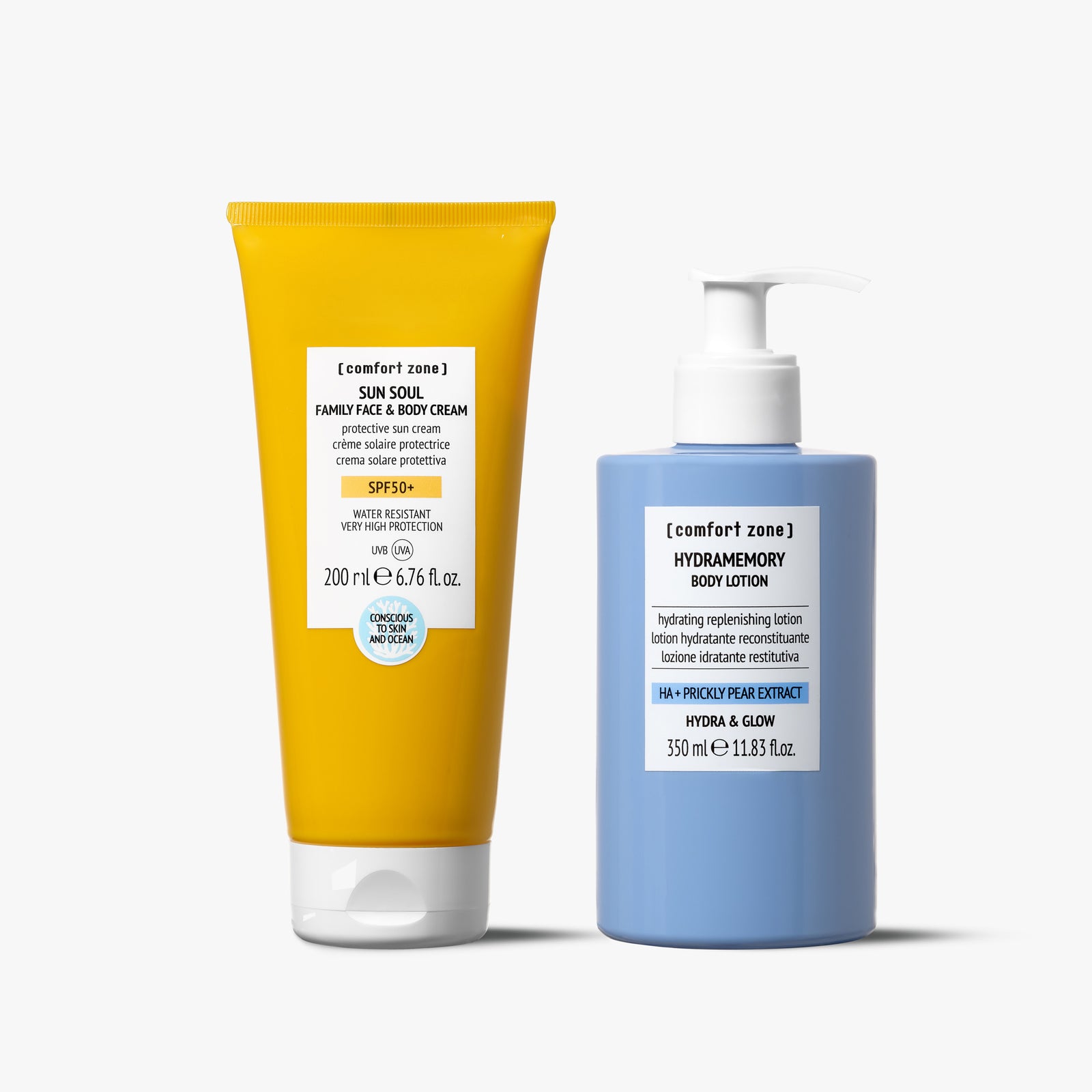 Comfort Zone: Kit Nourishing Sun Family Body Set            <p><strong>Jouw zomerduo voor beschermde, gehydrateerde huid</strong></p>        -
