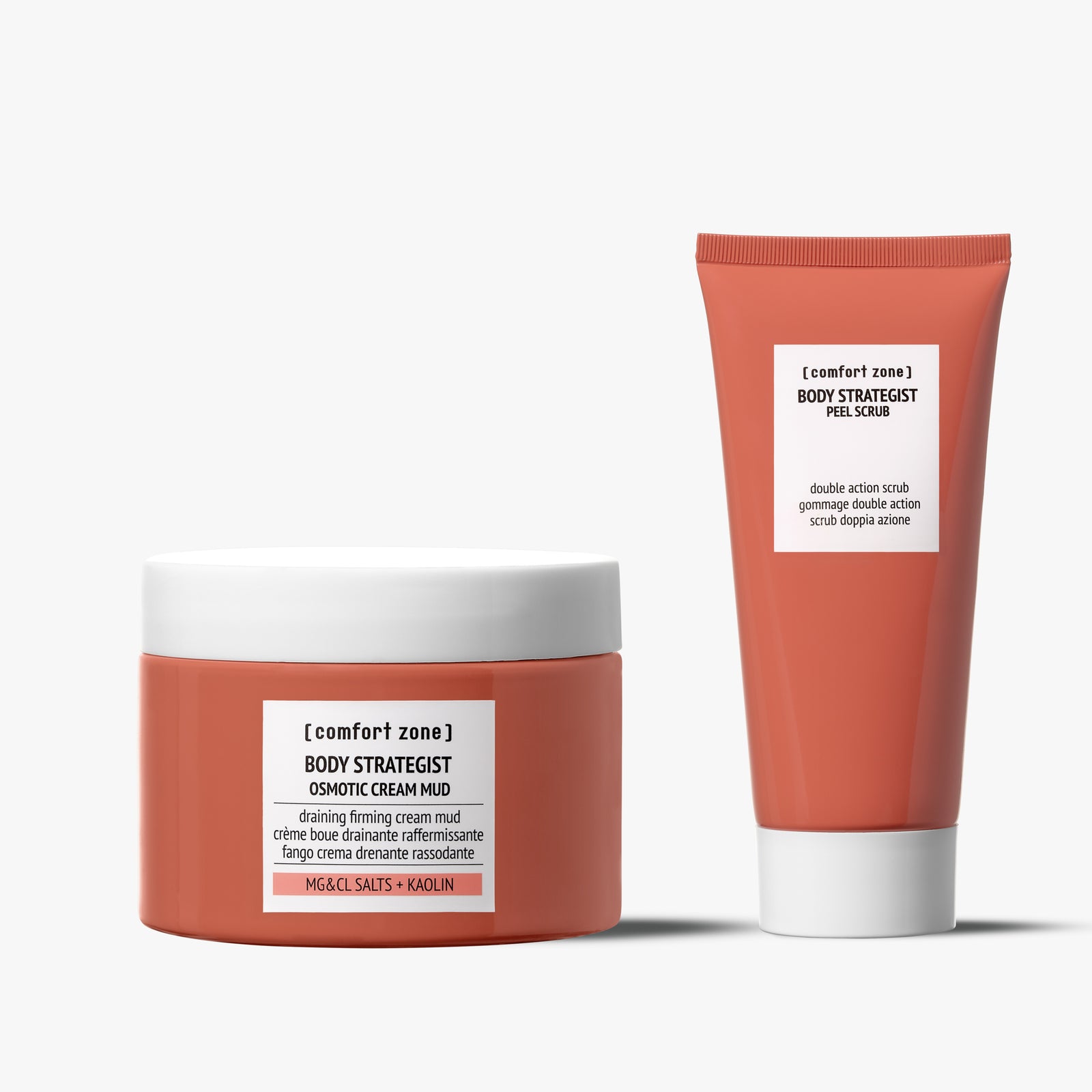Comfort Zone:  Exfoliating Draining Duo  Exfoliërende en drainerende bodyroutine -
