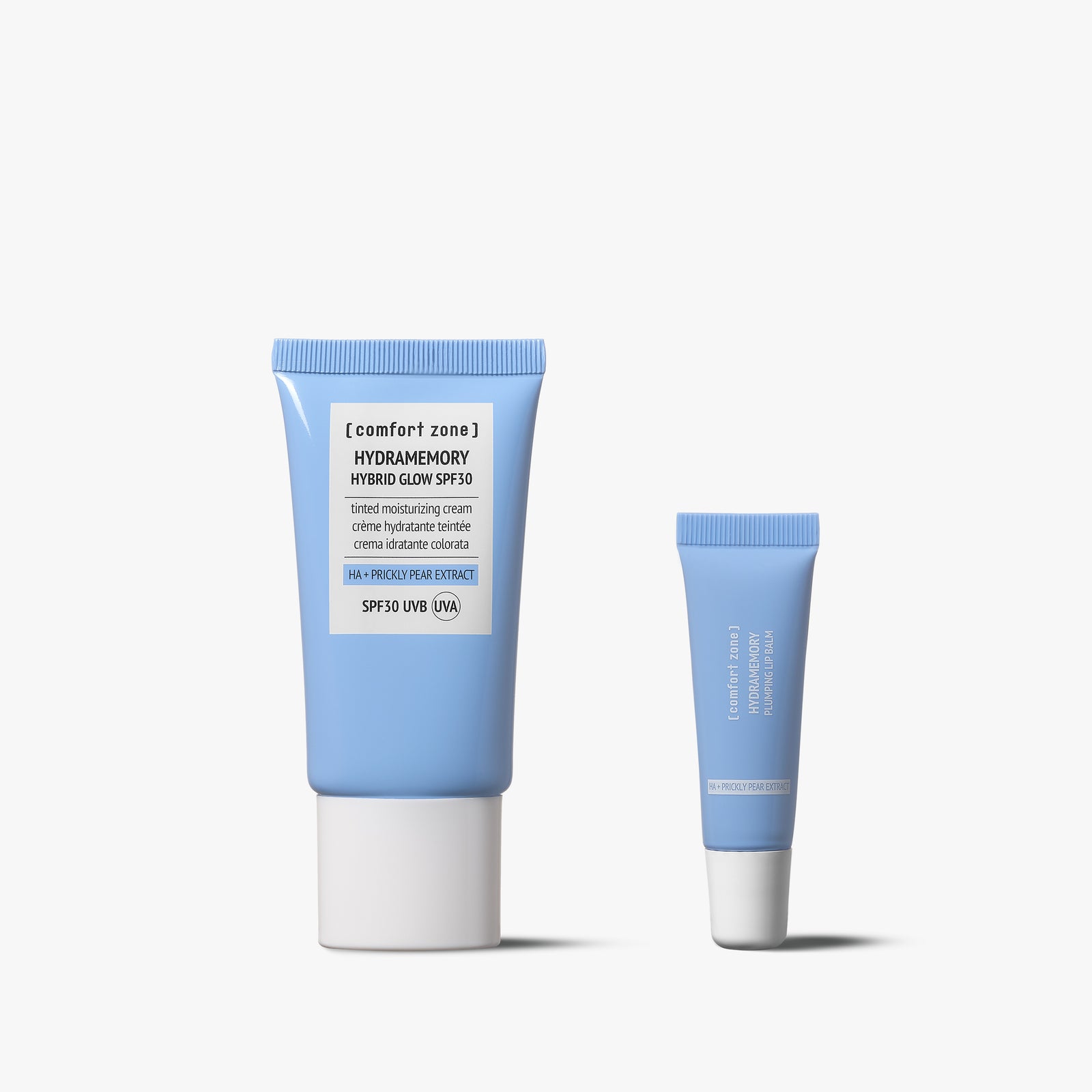 Comfort Zone: Kit Hydramemory No-Makeup Duo  Natural glow verzorgingsset voor gezicht &amp; lippen -
